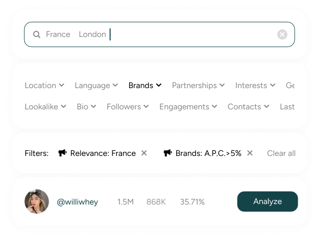 Search example